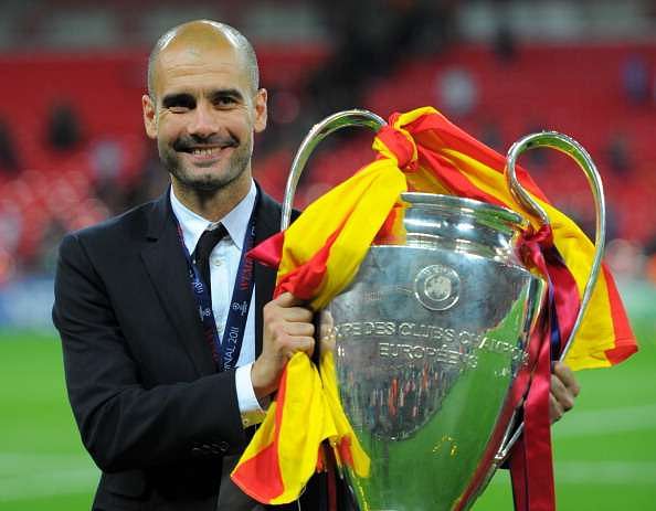 Pep Guardiola Champions League
